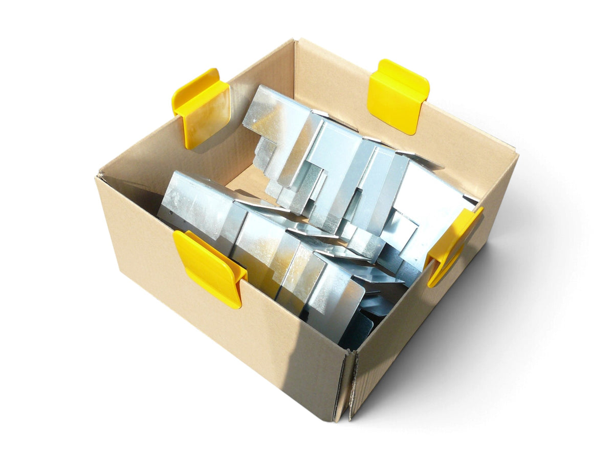 Ensemble de 4 pinces à cartons, aide à la préhension, aide au retrait, aide à l'empilage pour cartons