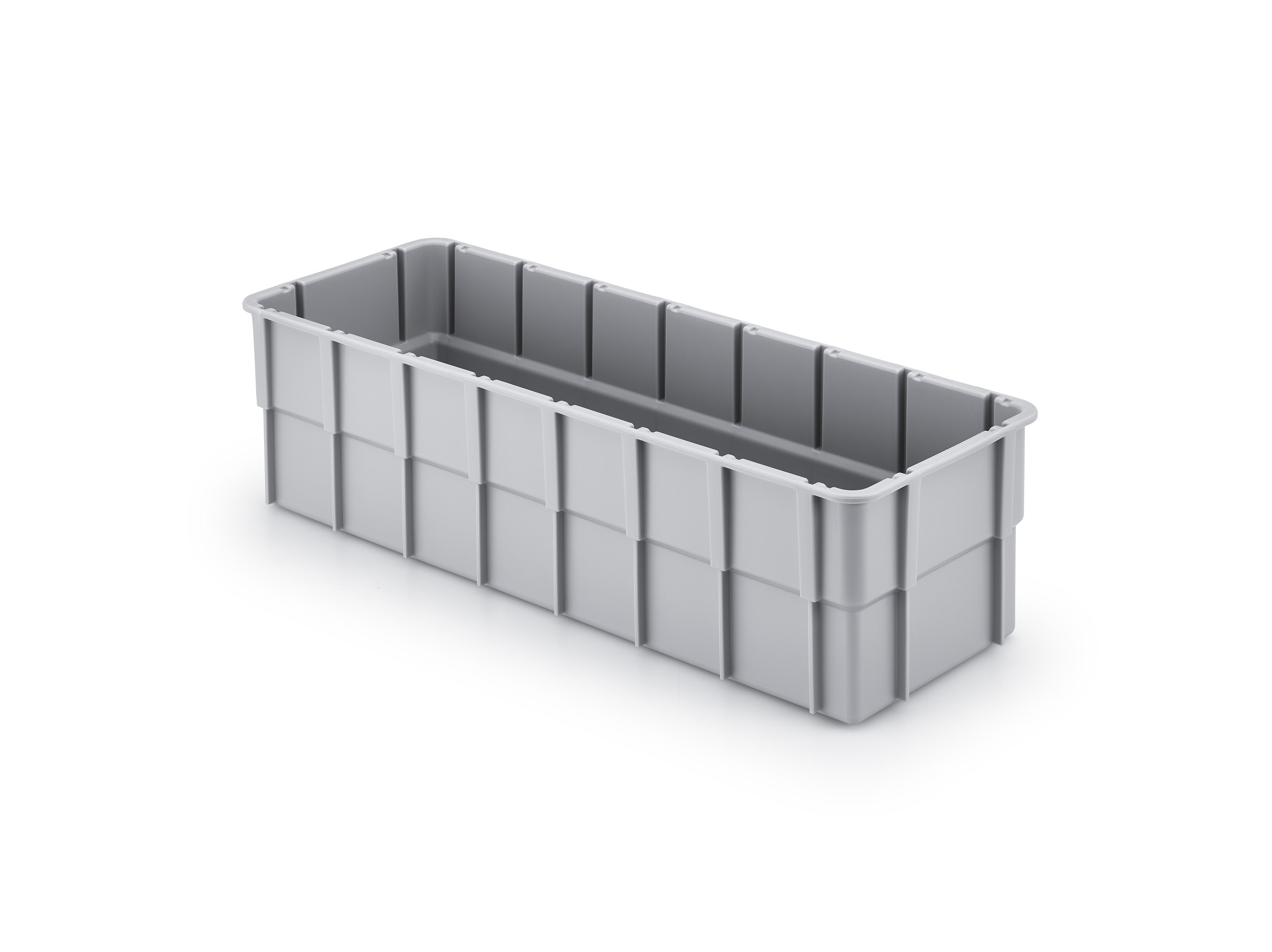 Einsatzkasten EK 1/2, 362x131x102 mm, aus Polypropylen für Eurobehälter, drehstapelbar