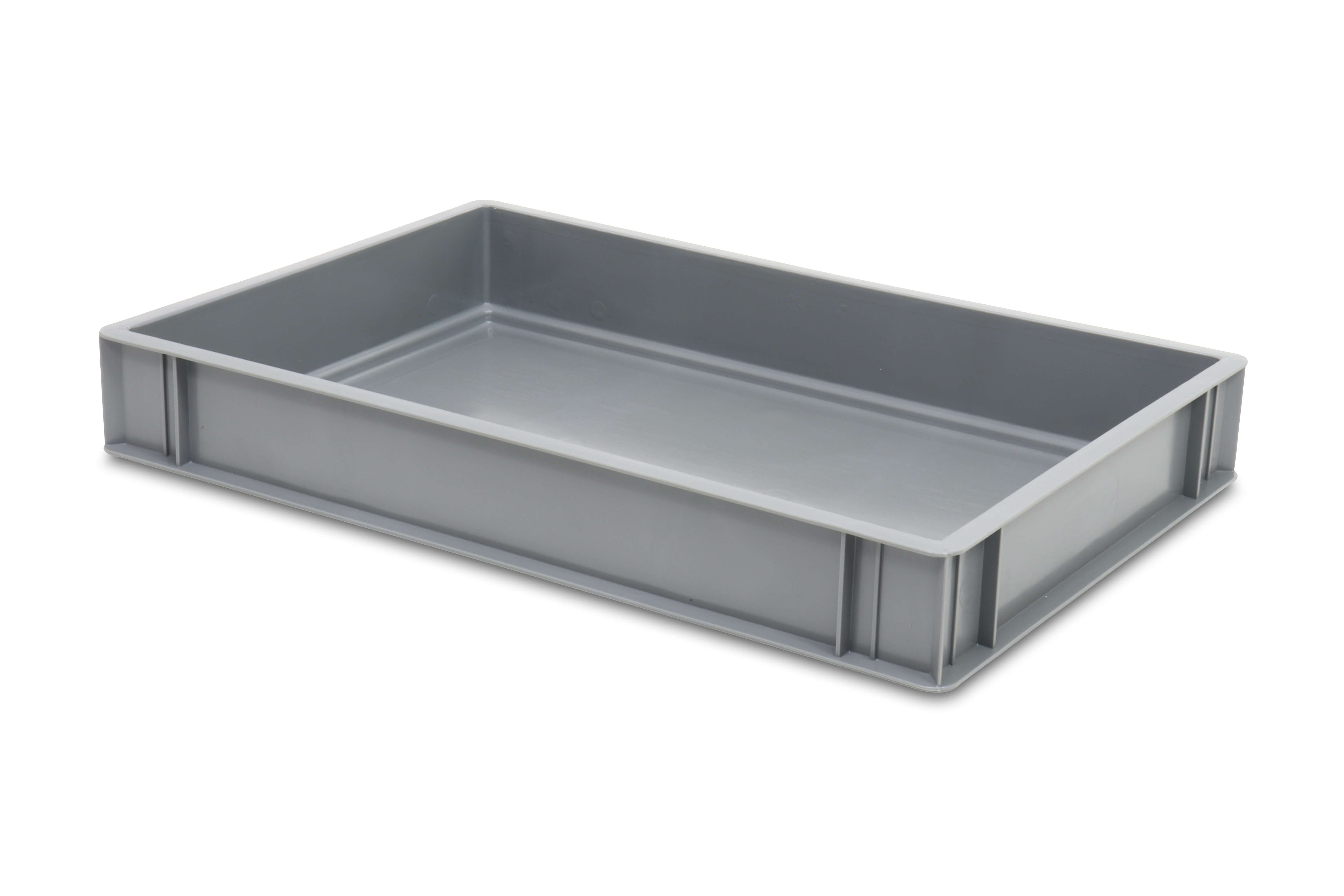 Innosert Stapeltablar IT-690 | aus HDPE | 600x400x91 mm | grau