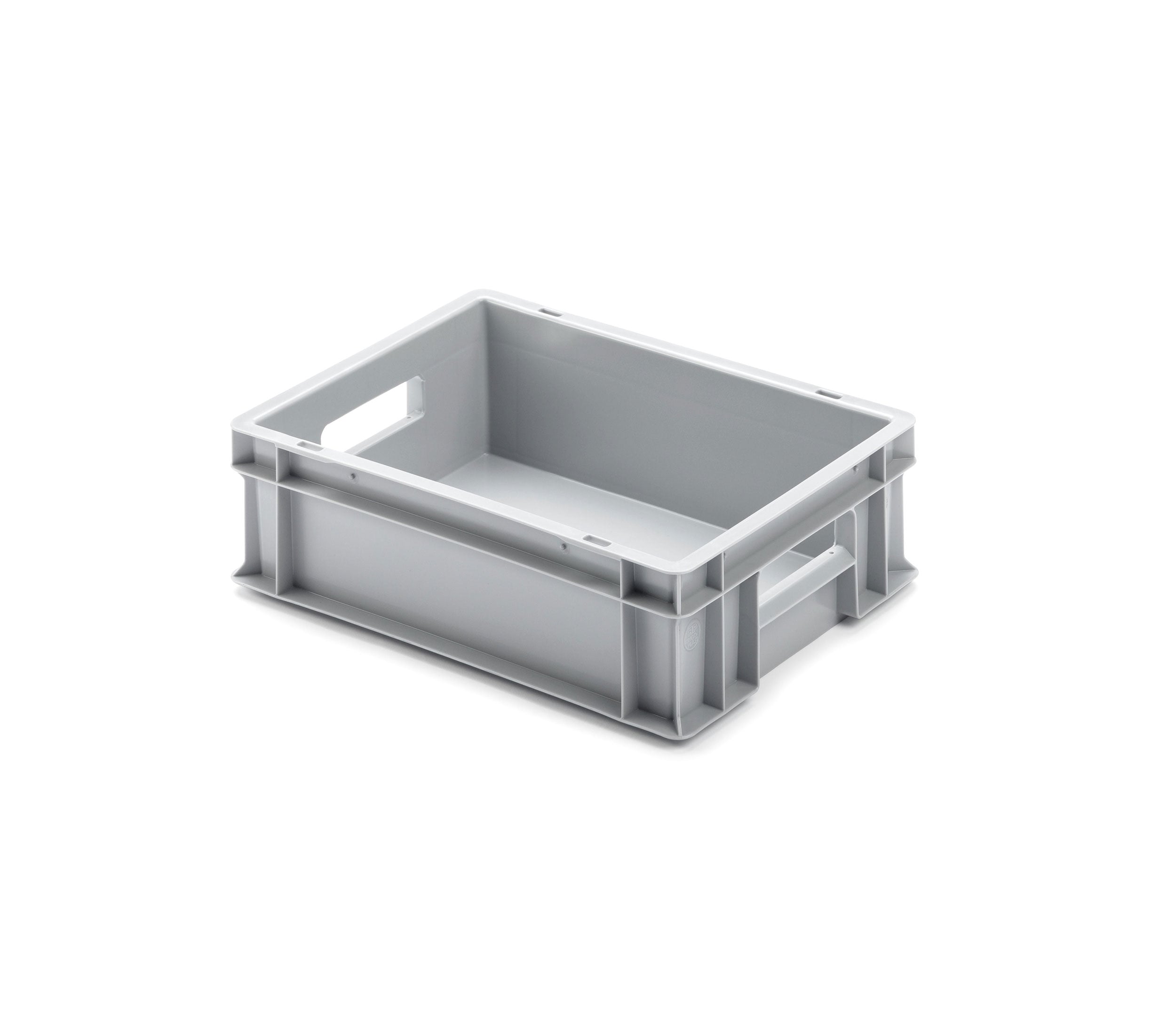 Conteneur Euro Innosert Greyline 400x300x120 mm (LxlxH), en polypropylène, gris clair