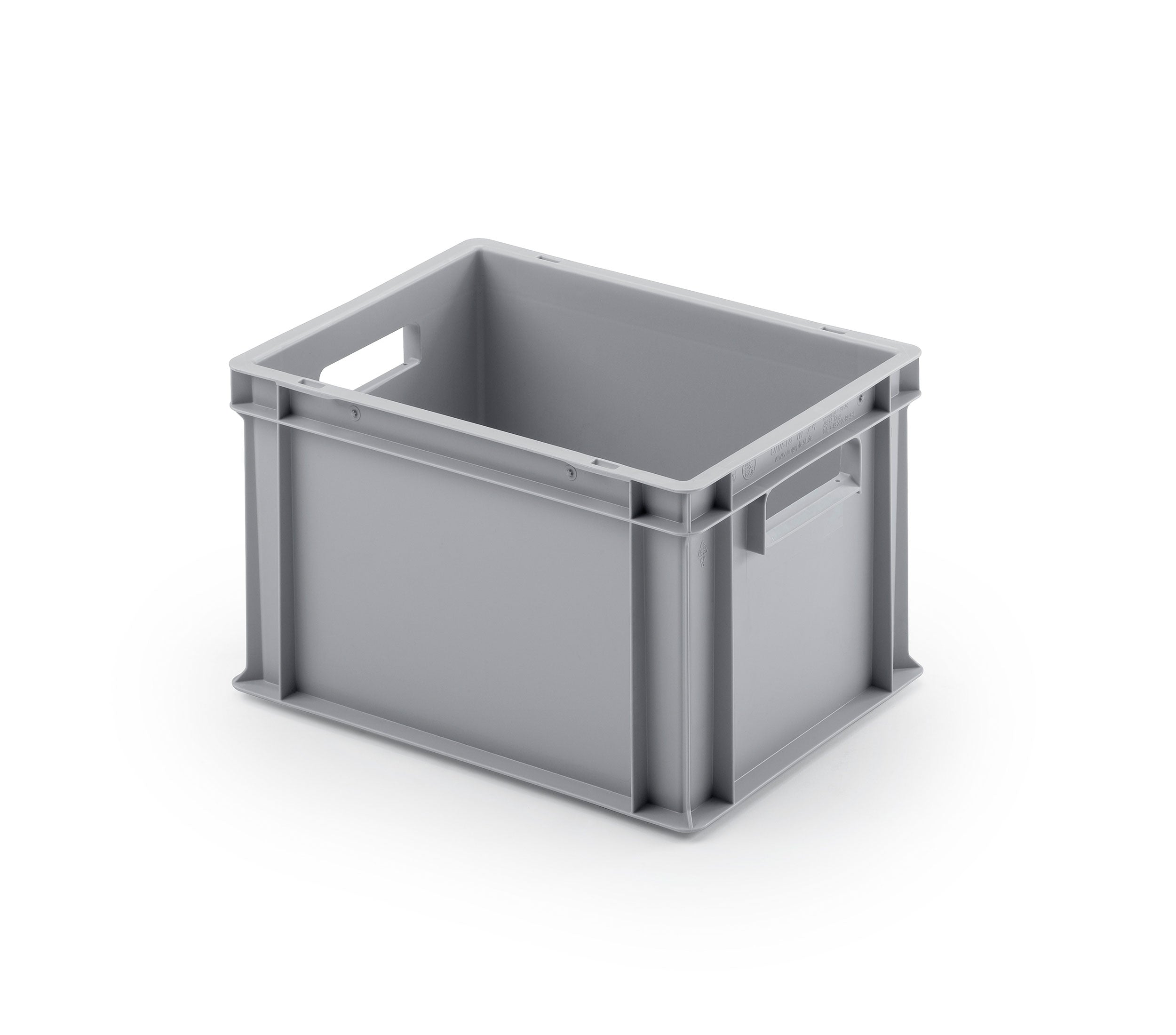 Conteneur Euro Innosert Greyline 400x300x235 mm (LxlxH), en polypropylène, gris clair