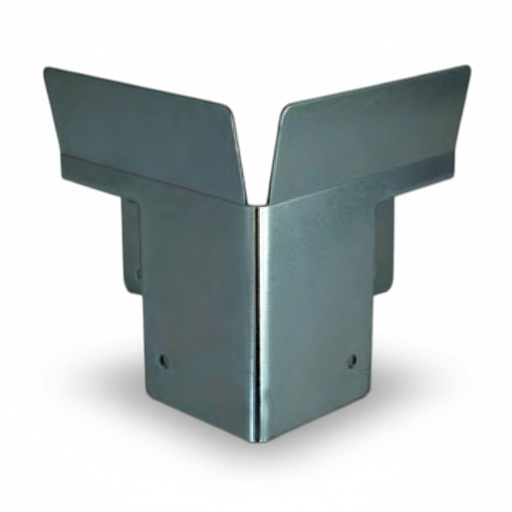 Set of 4 pallet stacking corners for wooden stacking frames