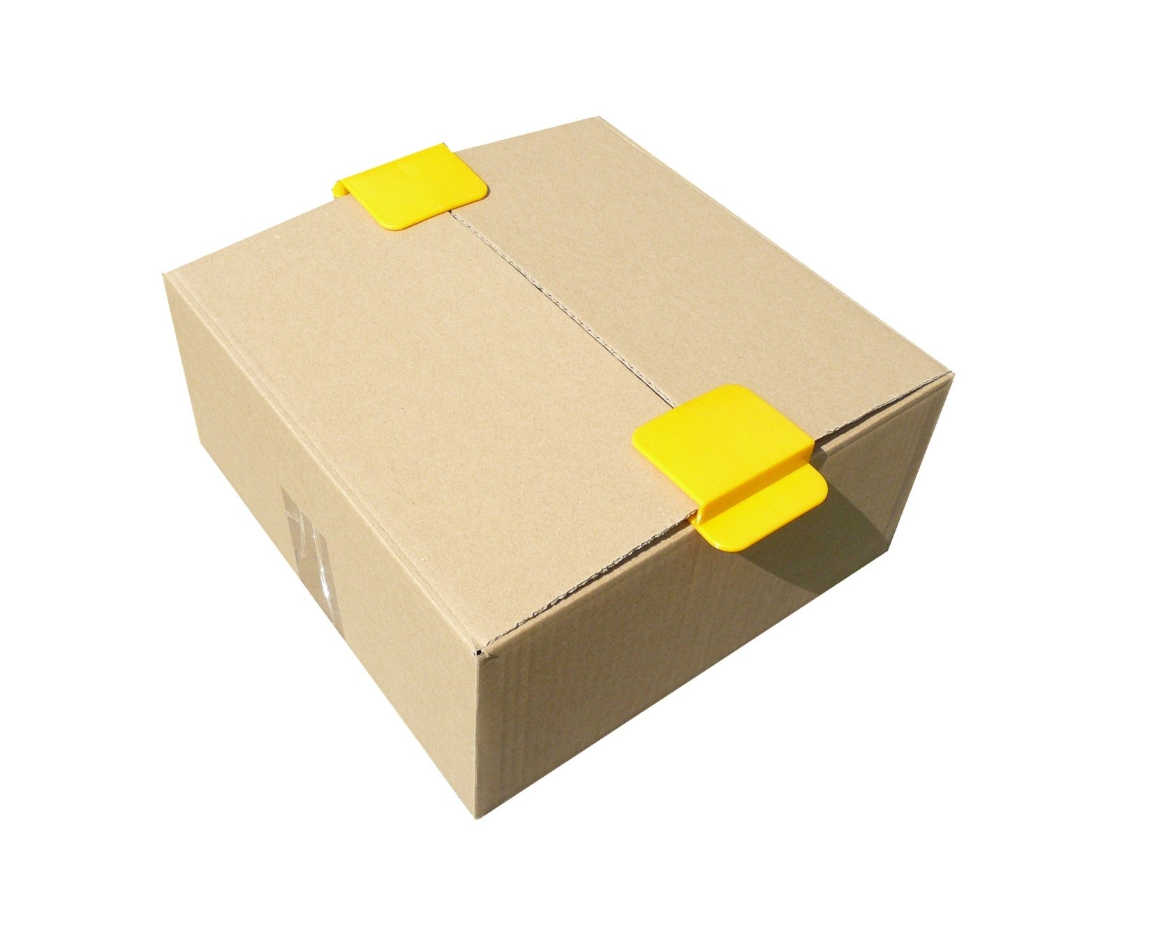 4er-Set Kartonklammer, Kommissionierhilfe, Entnahmehilfe, Stapelhilfe für Kartons